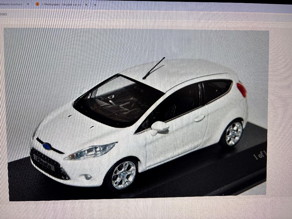 GEZOCHT gevraagd Ford Fiesta 2009 Minichamps wit - wanted, Hobby en Vrije tijd, Modelauto's | 1:43, Ophalen of Verzenden, Nieuw