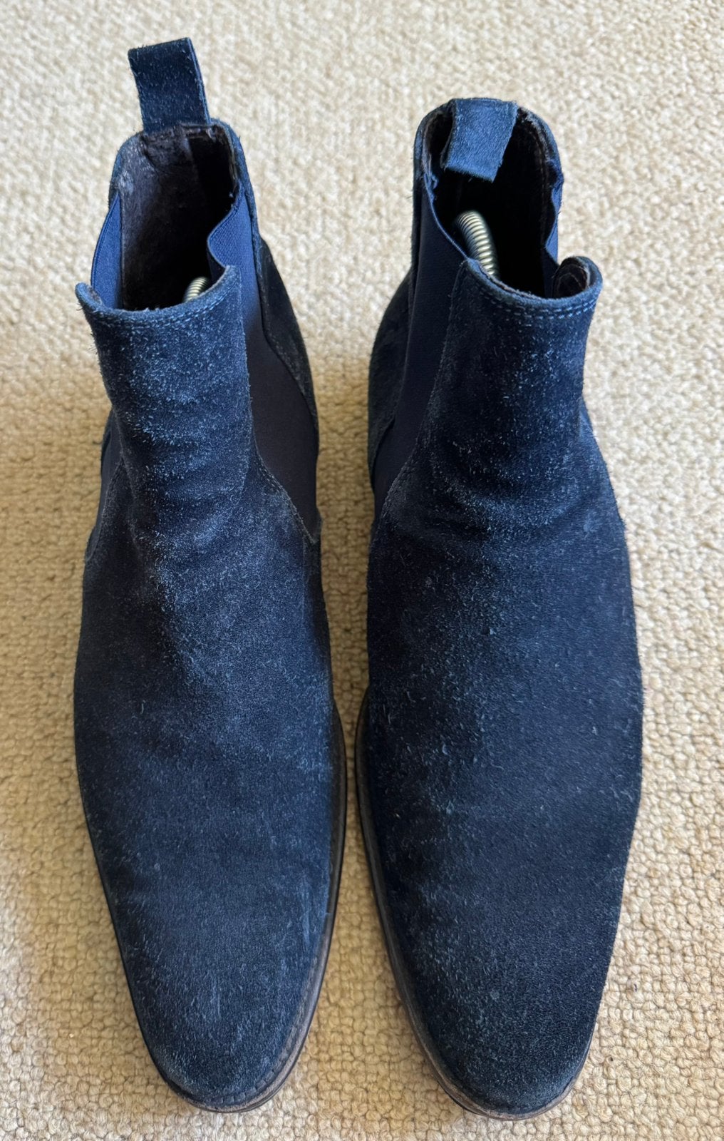 Messa Di Due, 42, ChelseaBoots, blauw, GEDRAGEN!, Blauw, Boots, Ophalen of Verzenden, Gedragen