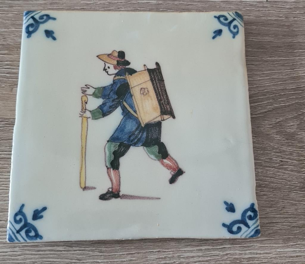Antieke tegel, Antiek en Kunst, Antiek | Wandborden en Tegels, Ophalen