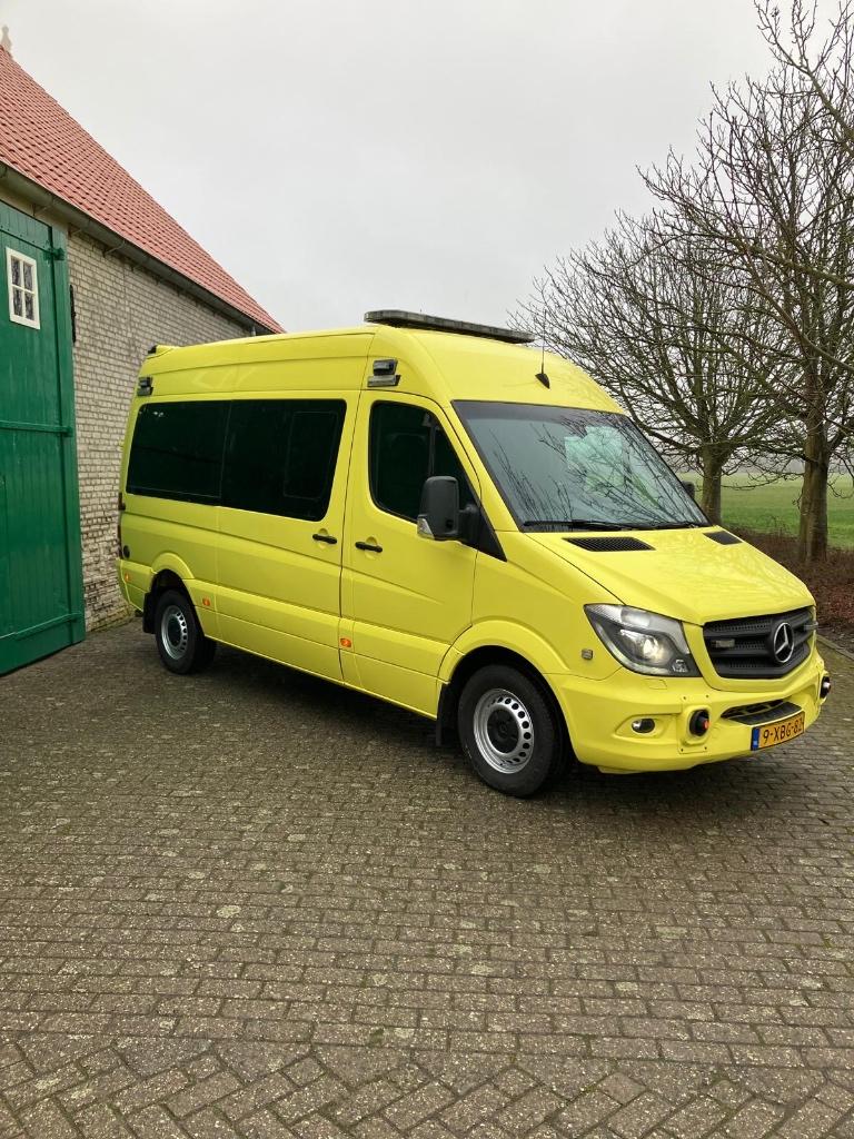 Mercedes-Benz Sprinter 319 Bluetech, Auto's, Mercedes-Benz, Automaat, Euro 6, 2000 kg, 4 stoelen
