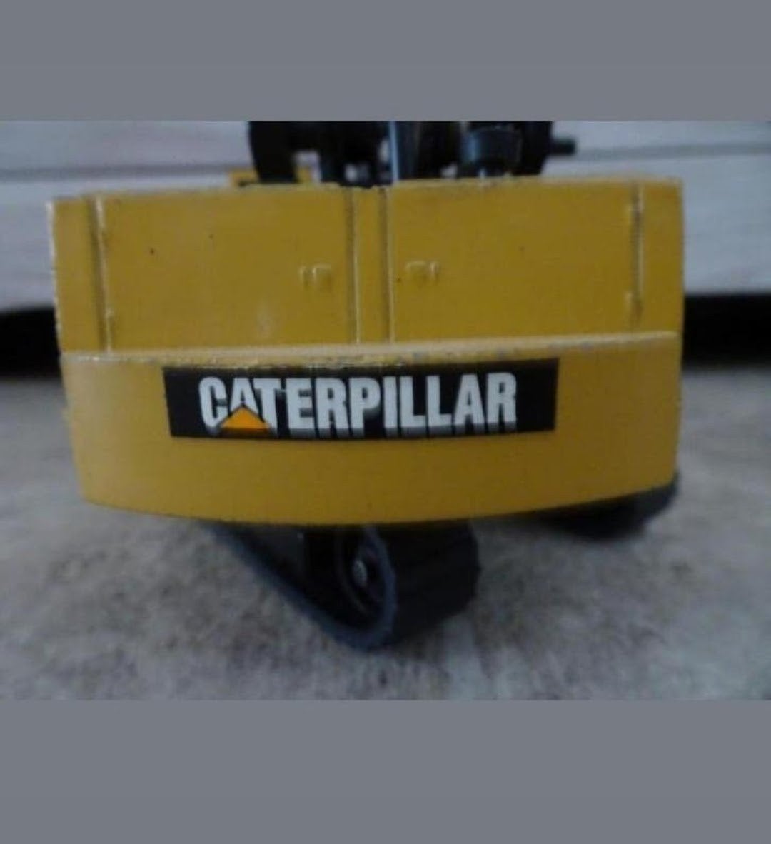 Caterpillar hijskraan rubberen rupsbanden zeker mooie staat, Hobby en Vrije tijd, Modelauto's | 1:50, Ophalen, Gebruikt, Overige typen