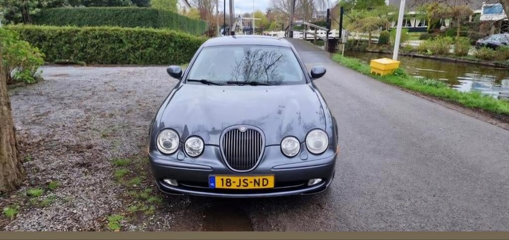 Jaguar S-Type 3.0 V6 Sport 2002 Grijs, Auto's, 238 pk, Achterwielaandrijving, 1850 kg, Overige kleuren