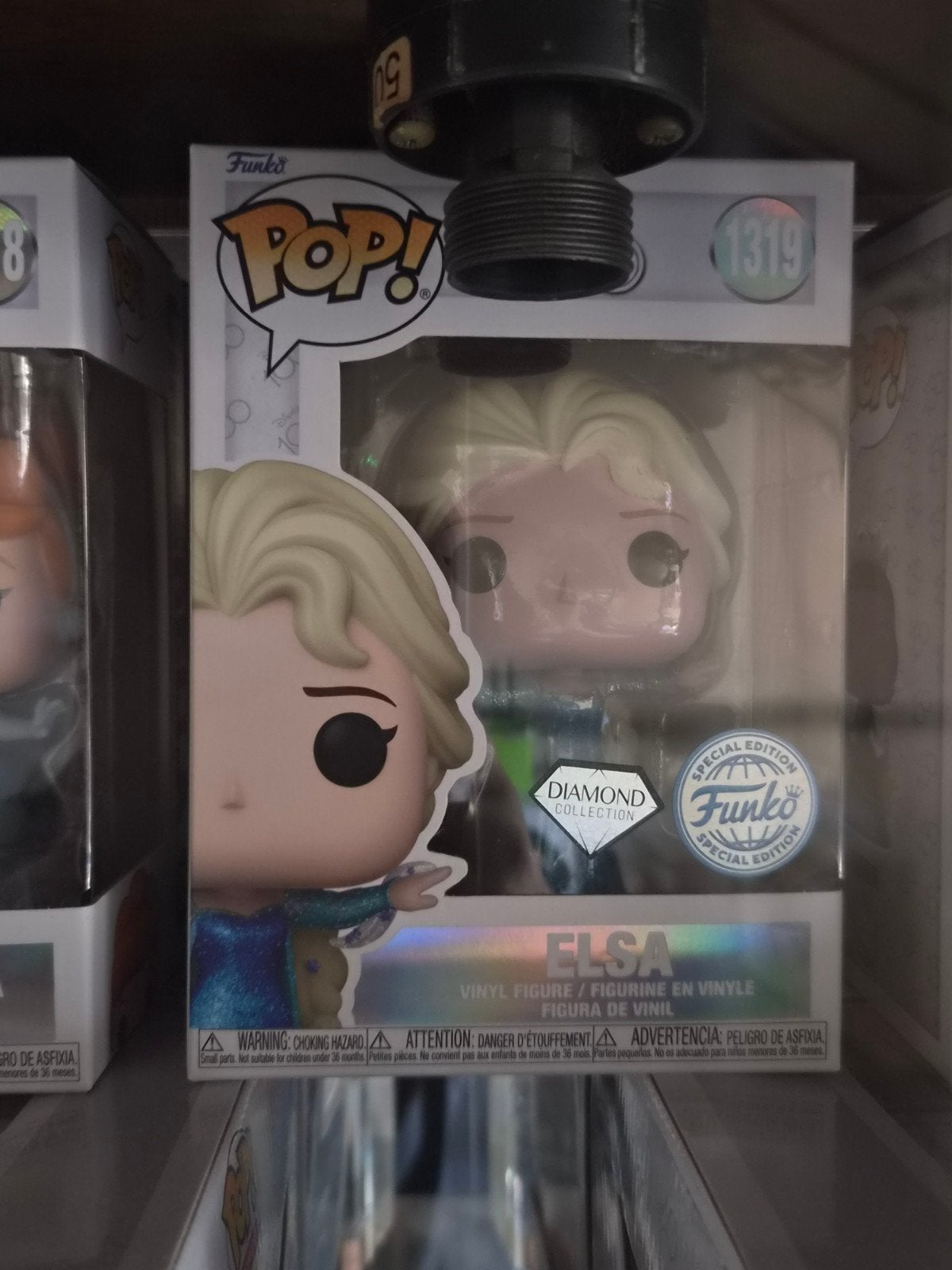 Funko Pop! Disney Frozen Elsa Diamond Collection #1319, Ophalen of Verzenden, Nieuw
