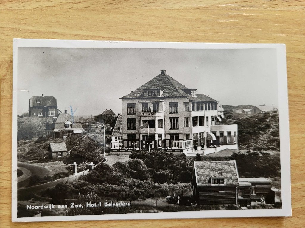 ansicht NOORDWIJK AAN ZEE Hotel Belvedere, Ophalen of Verzenden, Voor 1920, Zuid-Holland