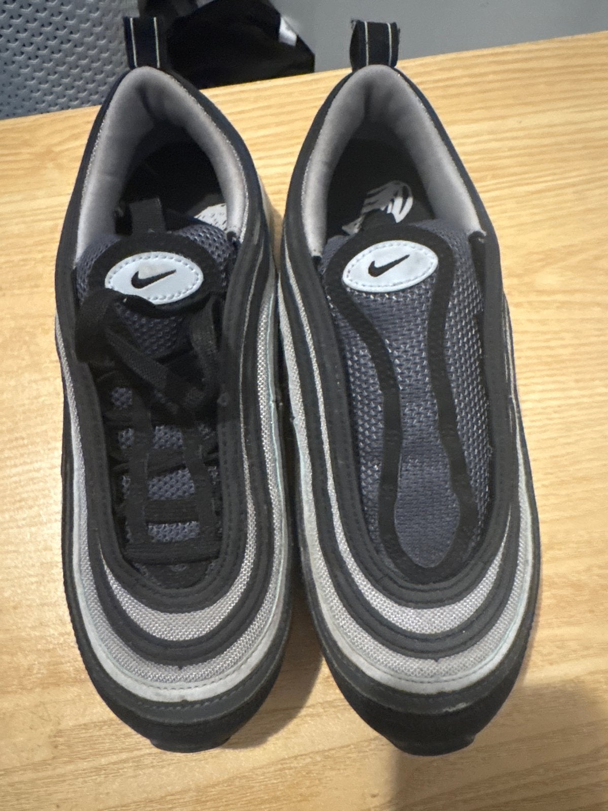 Nike Air Max 97 Sneakers - Maat 38,5, Ophalen, Gedragen, Zwart, Sneakers of Gympen