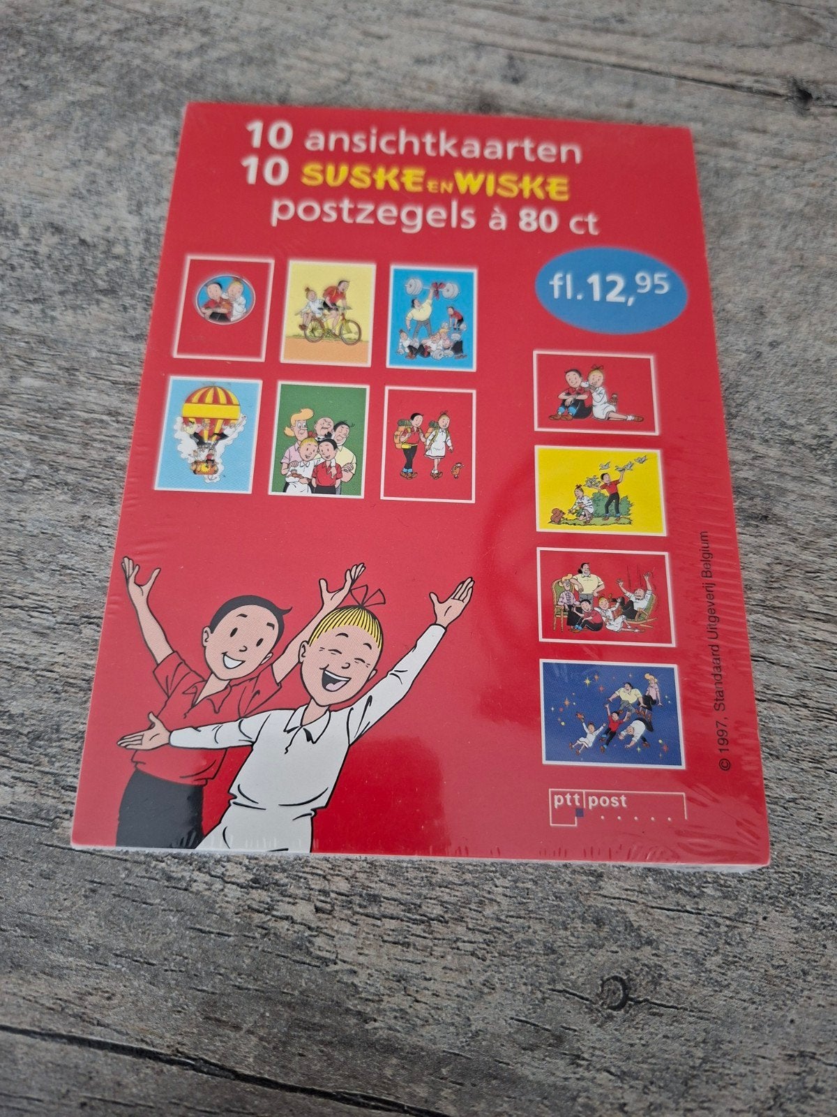 Suske en wiske ansichtkaarten met postzegels, Ophalen, Suske en Wiske, Nieuw, Plaatje, Poster of Sticker