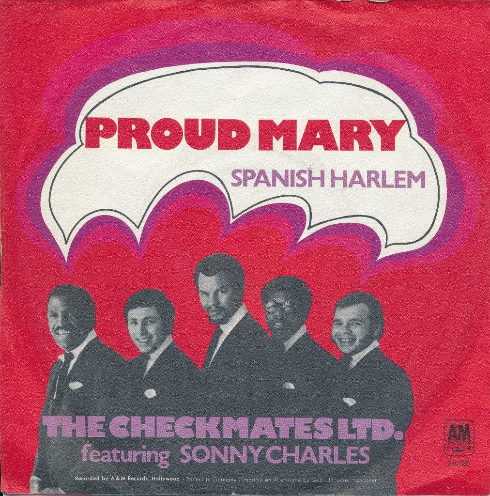 355 Checkmates - Proud mary (1969), Ophalen of Verzenden, Gebruikt, 7 inch, Pop
