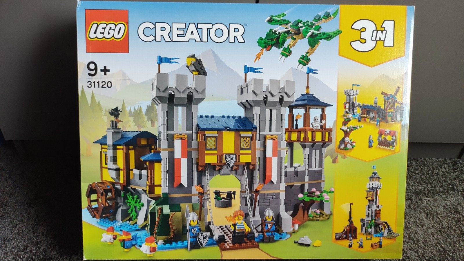 LEGO Creator 31120 Middeleeuws Kasteel 3-in-1, Ophalen of Verzenden, Nieuw, Overige merken