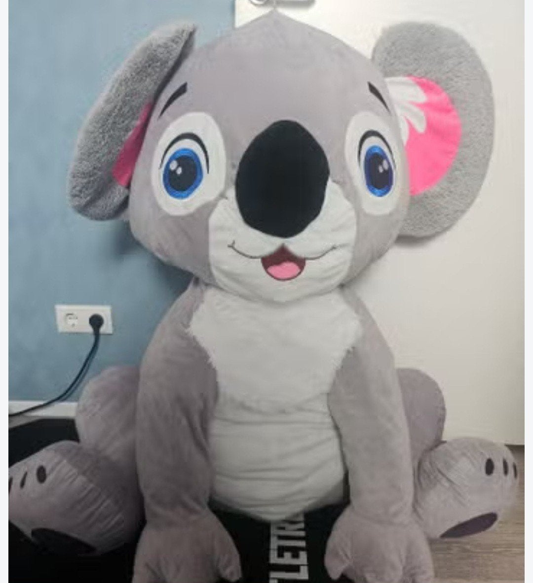 Grote Koala Knuffel - Zo goed als nieuw, Overige typen, Grijs, Ophalen of Verzenden, Zo goed als nieuw