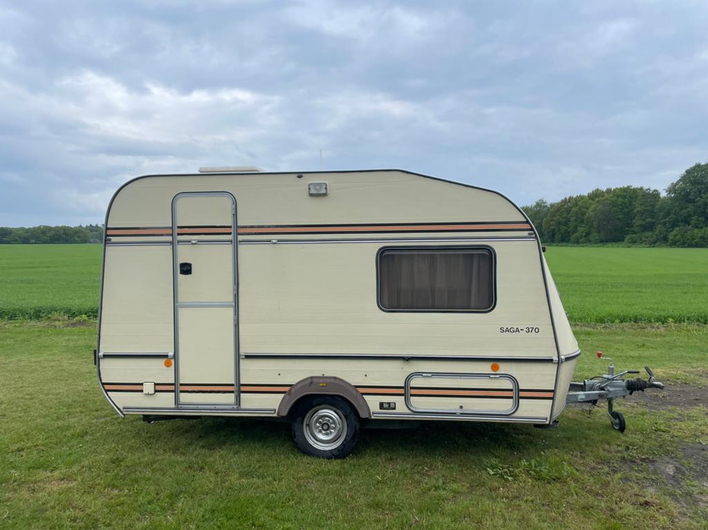 Viking 370 1990 caravan, Caravans en Kamperen, Overige merken, Kachel, Tot en met 2, Particulier