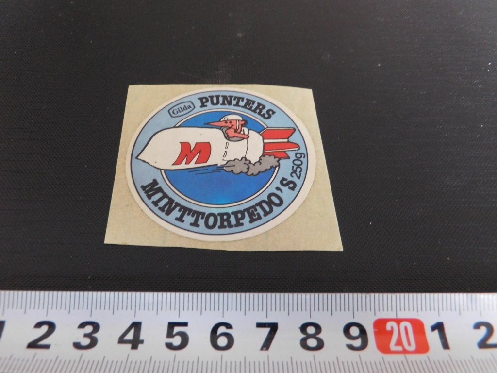 sticker GILDA Punters Minttorpedo's, Ophalen, Zo goed als nieuw