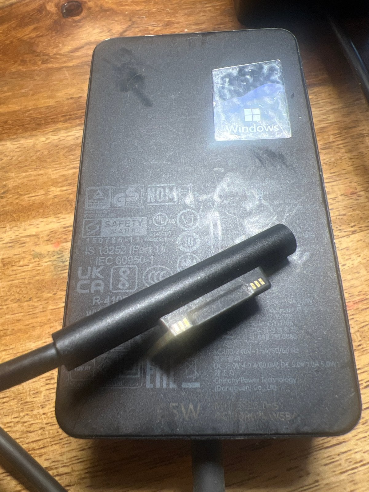 Originele Microsoft Surface Oplader 65W, Ophalen of Verzenden, Gebruikt, Microsoft