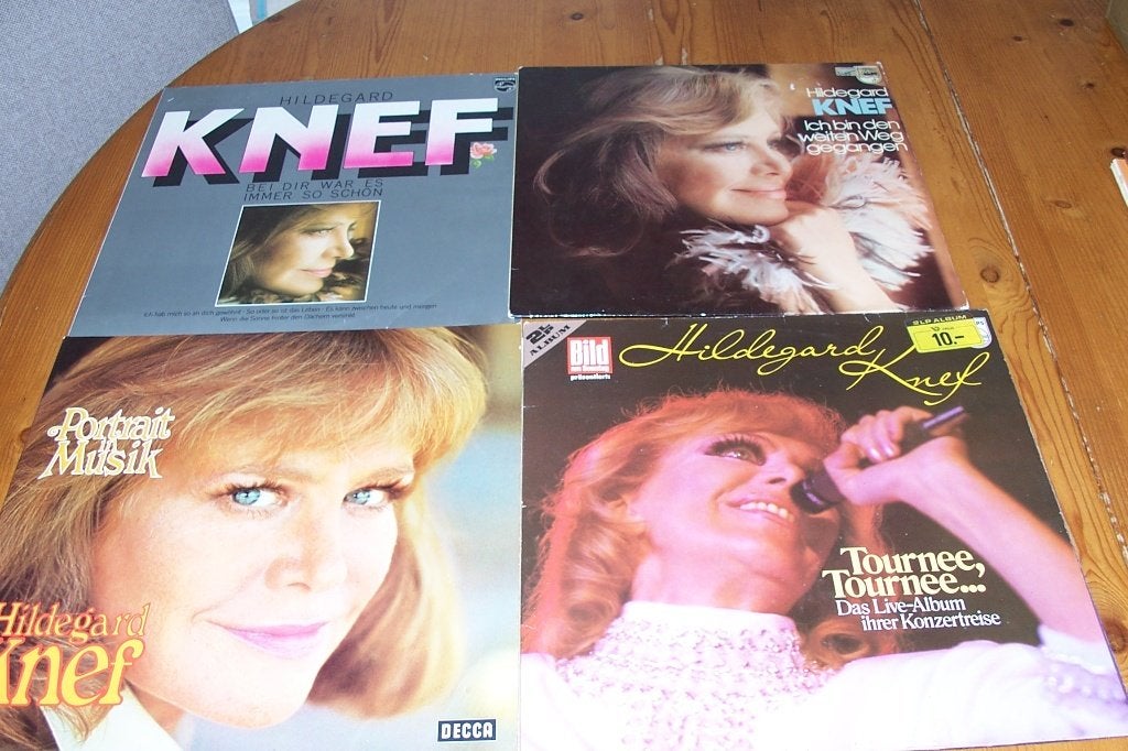 hildegard knef  8 lp's, LP, Gebruikt, Pop, Ophalen of Verzenden