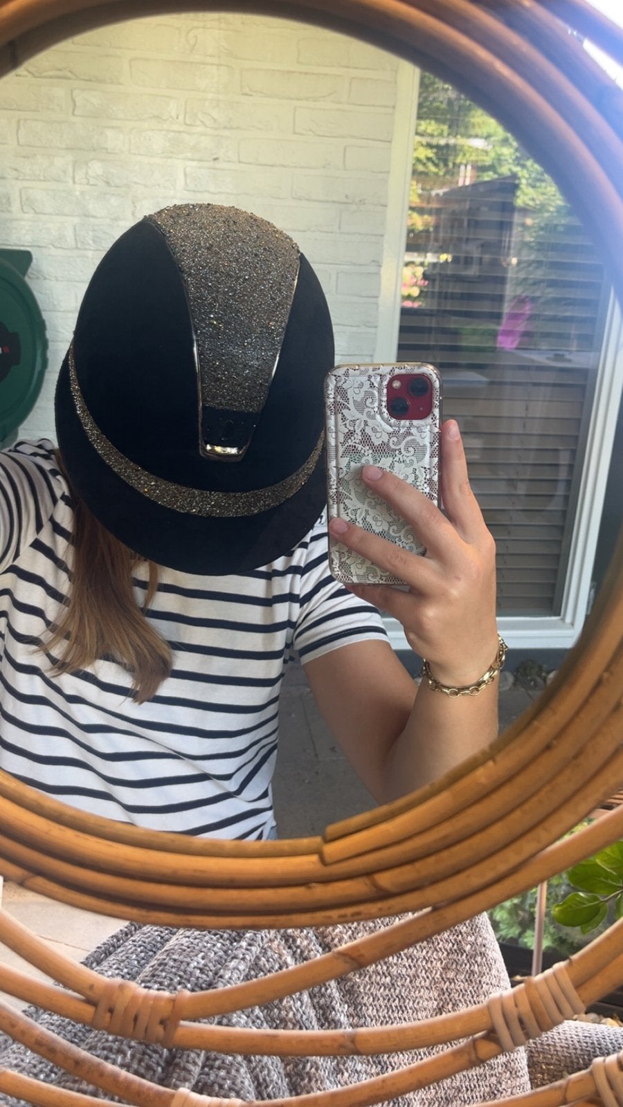 Samshield miss shield cap, Overige merken, Rijden, Overige maten, Zo goed als nieuw