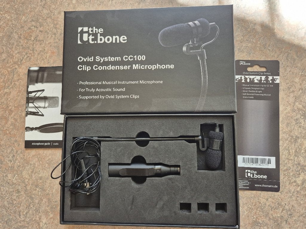 the t.bone Ovid System CC 100, Muziek en Instrumenten, Microfoons, Ophalen, Zo goed als nieuw, Overige typen