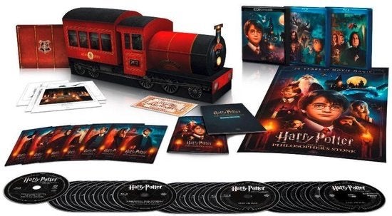 Harry Potter Complete Collection  4K Boxset (Limited Edi, Nederlands, Fantasy, Ophalen of Verzenden, Zo goed als nieuw