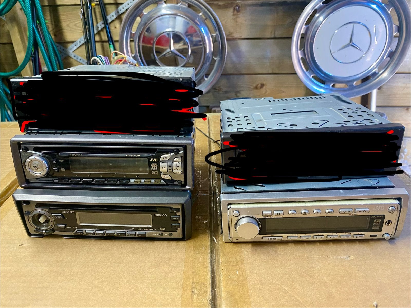 Autoradio’s CD/mp3 spelers 3 stuks €20, Ophalen of Verzenden, Gebruikt