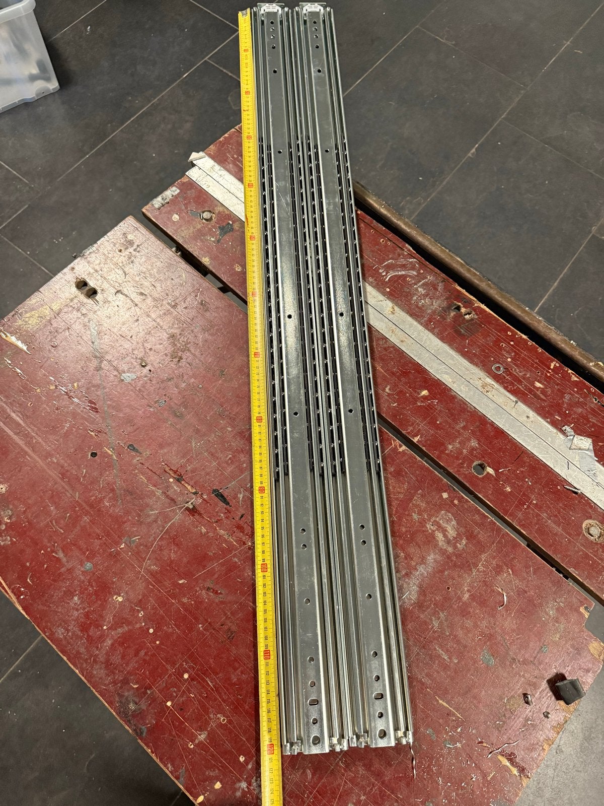 Zware ladegeleiders 150 kg - 120 cm (uittrekbaar 240 cm), Ophalen, Nieuw