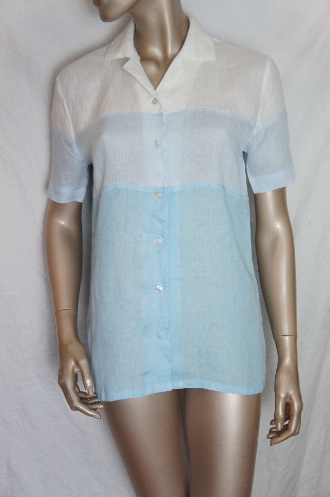 RENATA GIBALDI blouse maat 36 100% LINEN, Verzenden, Zo goed als nieuw, Maat 36 (S)