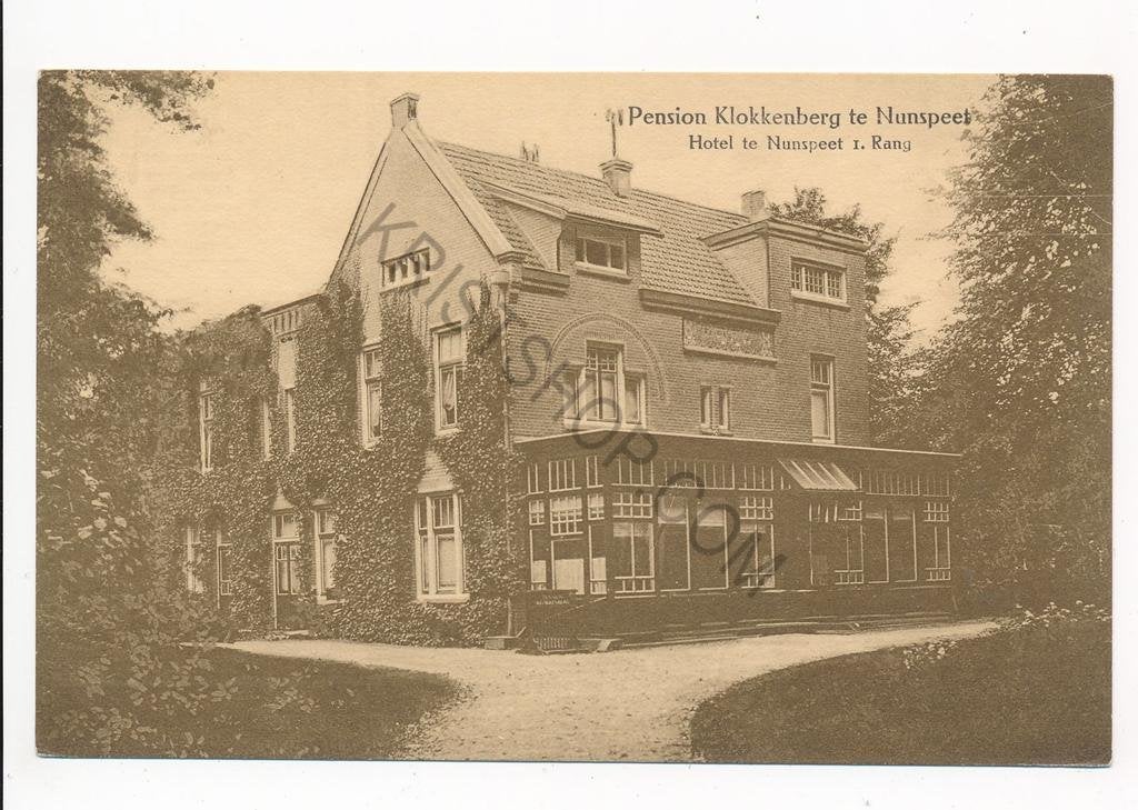 Nunspeet - Pension Klokkenberg [003-5656, Verzenden, Voor 1920, Ongelopen, Gelderland