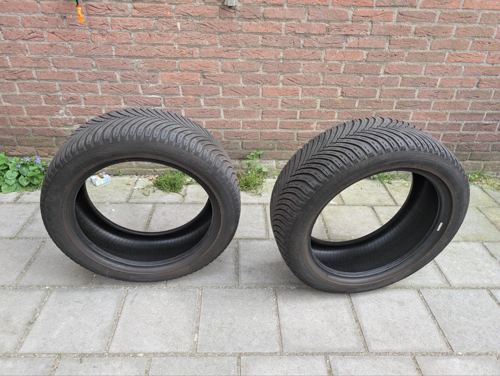 2x All Season banden 235/50R19 103W - MAXXIS AP3 SUV, 19 inch, Gebruikt, Ophalen of Verzenden, 235 mm
