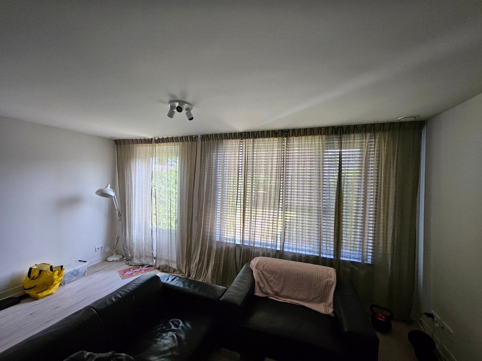 Luxe kamerhoge inbetween gordijnen incl. rails – 540x260cm, Huis en Inrichting, Stoffering | Gordijnen en Lamellen, Ophalen, Lichtdoorlatend