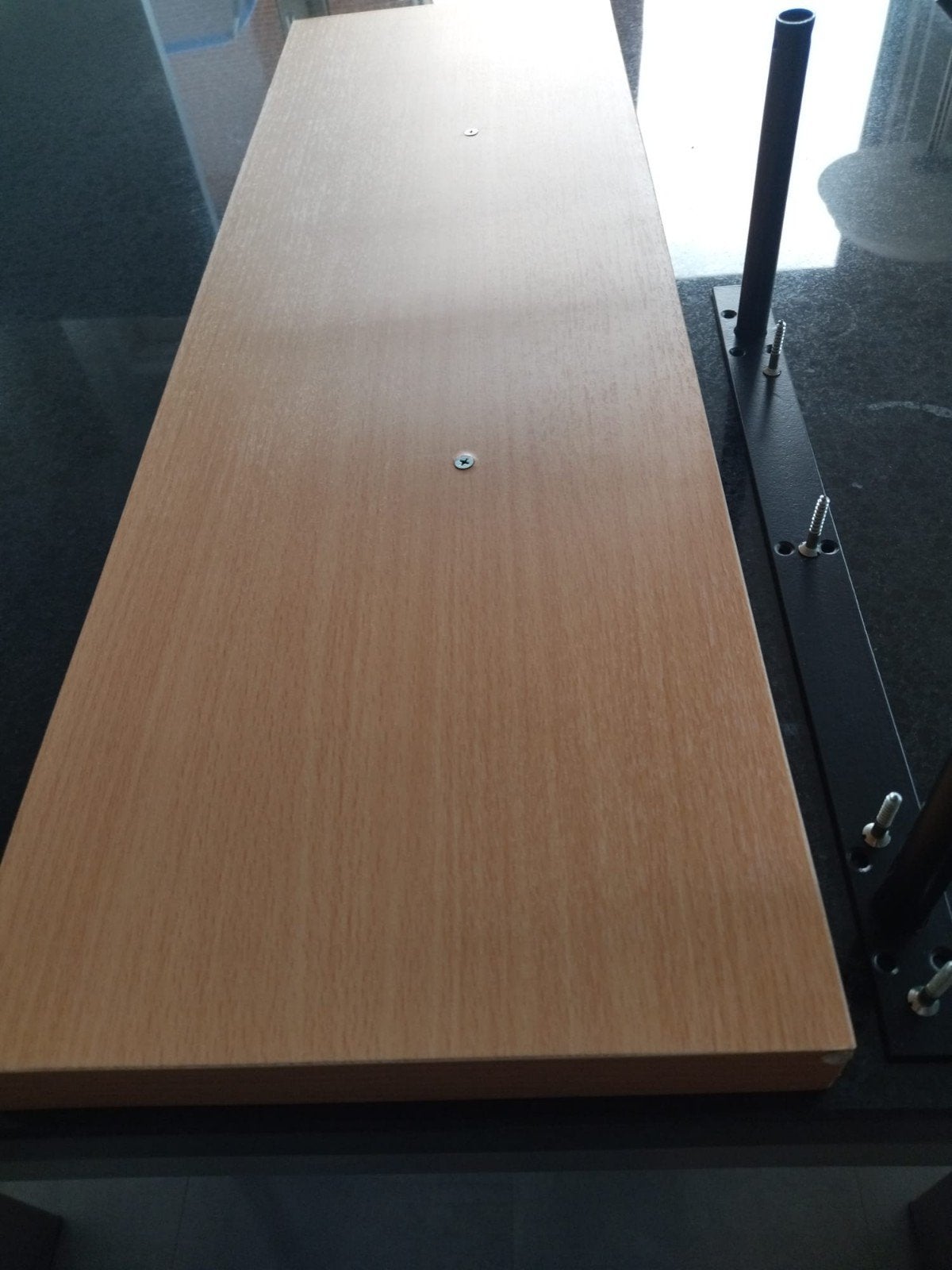 Houten wandplank met blinde bevestiging, Ophalen of Verzenden, Gebruikt