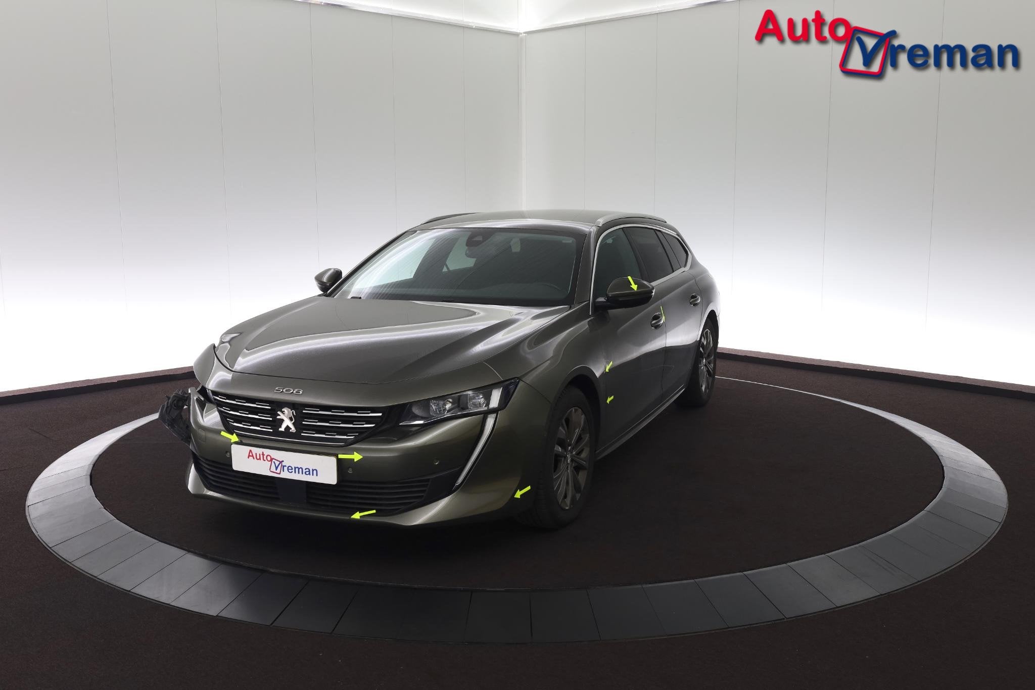 Peugeot 508 SW 1.6 PureTech Blue Lease Allure, Auto's, 745 kg, 4 cilinders, 181 pk, Leder en Stof