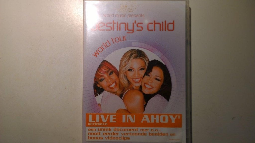 Destiny's Child - World Tour (DVD), Alle leeftijden, Ophalen of Verzenden, Zo goed als nieuw, Concert