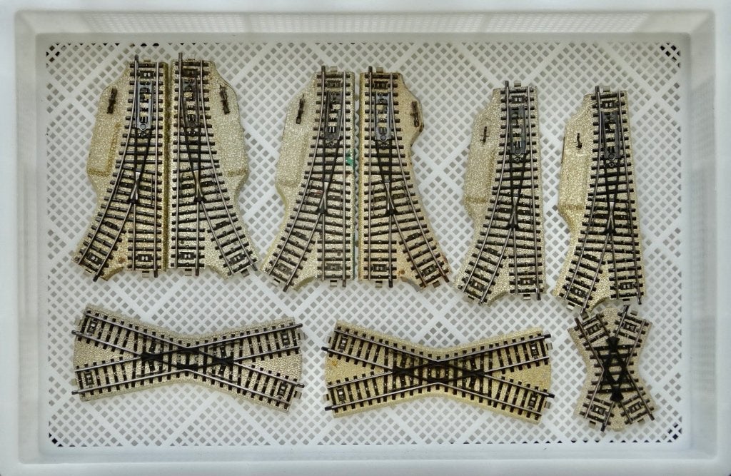 Marklin rails en wissels - ruim 120 delen, Hobby en Vrije tijd, Modeltreinen | H0, Wisselstroom, Gebruikt, Rails, Ophalen of Verzenden