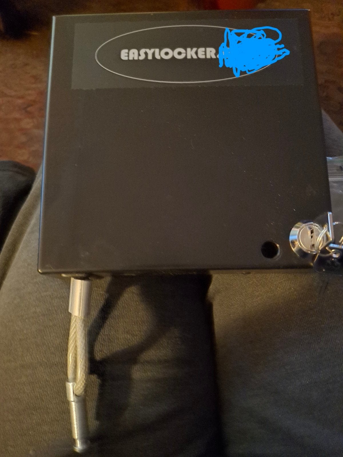 Easylocker kabel met 2 sleutels, Diversen, Ophalen of Verzenden, Zo goed als nieuw