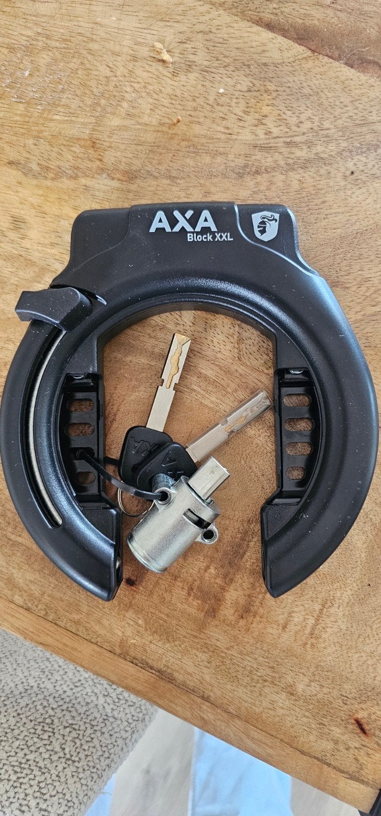 Axa Block xxl met accuslot, Ophalen of Verzenden, Nieuw, Ringslot
