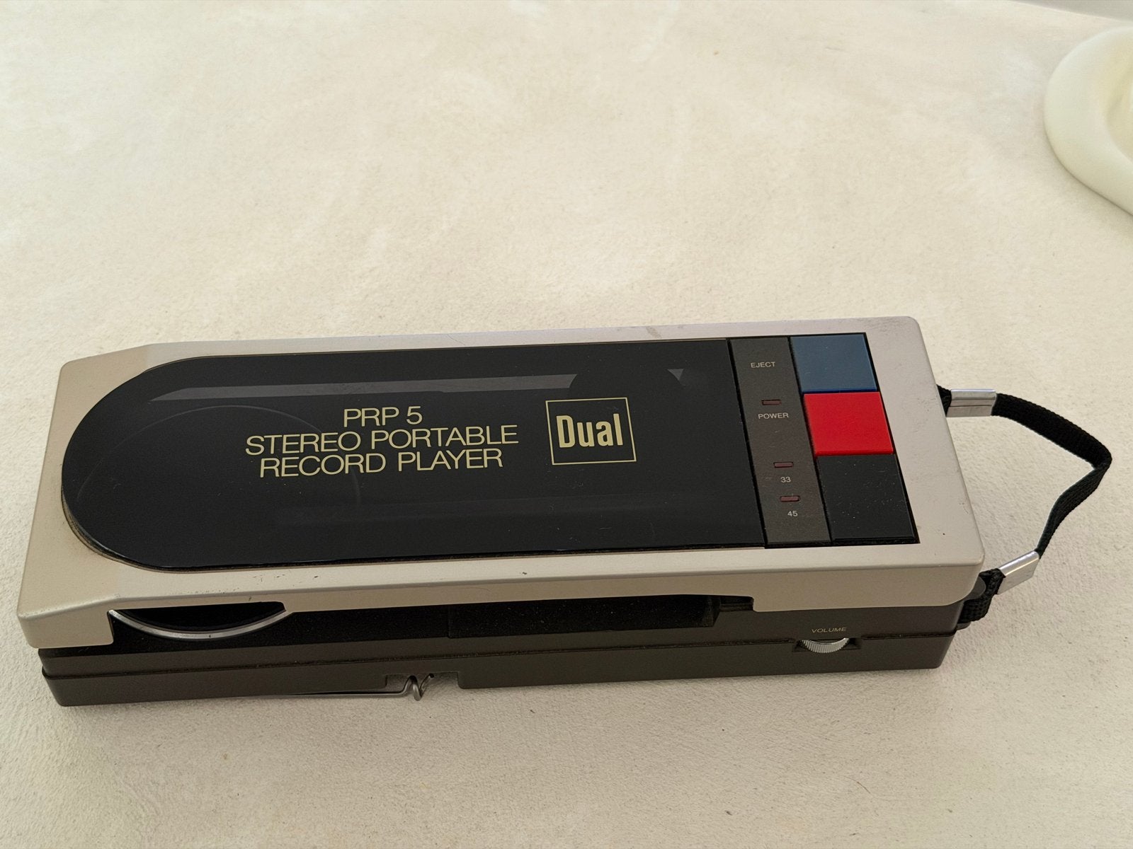 Dual PRP 5 Stereo Draagbare Platenspeler (1985), Ophalen of Verzenden, Zo goed als nieuw, Platenspeler, Dual