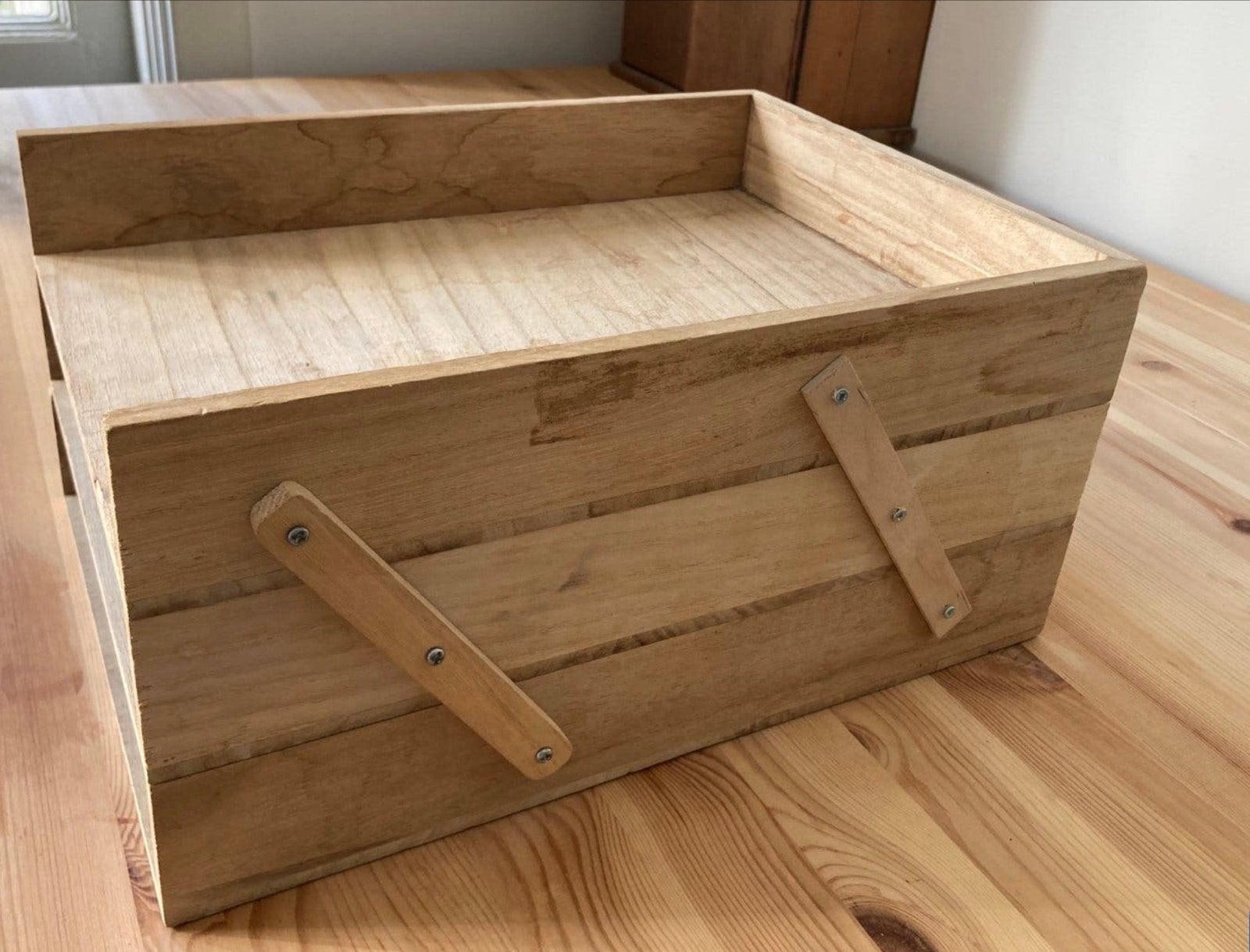 Houten papierlade-korting op een bundel, Ophalen, Gebruikt