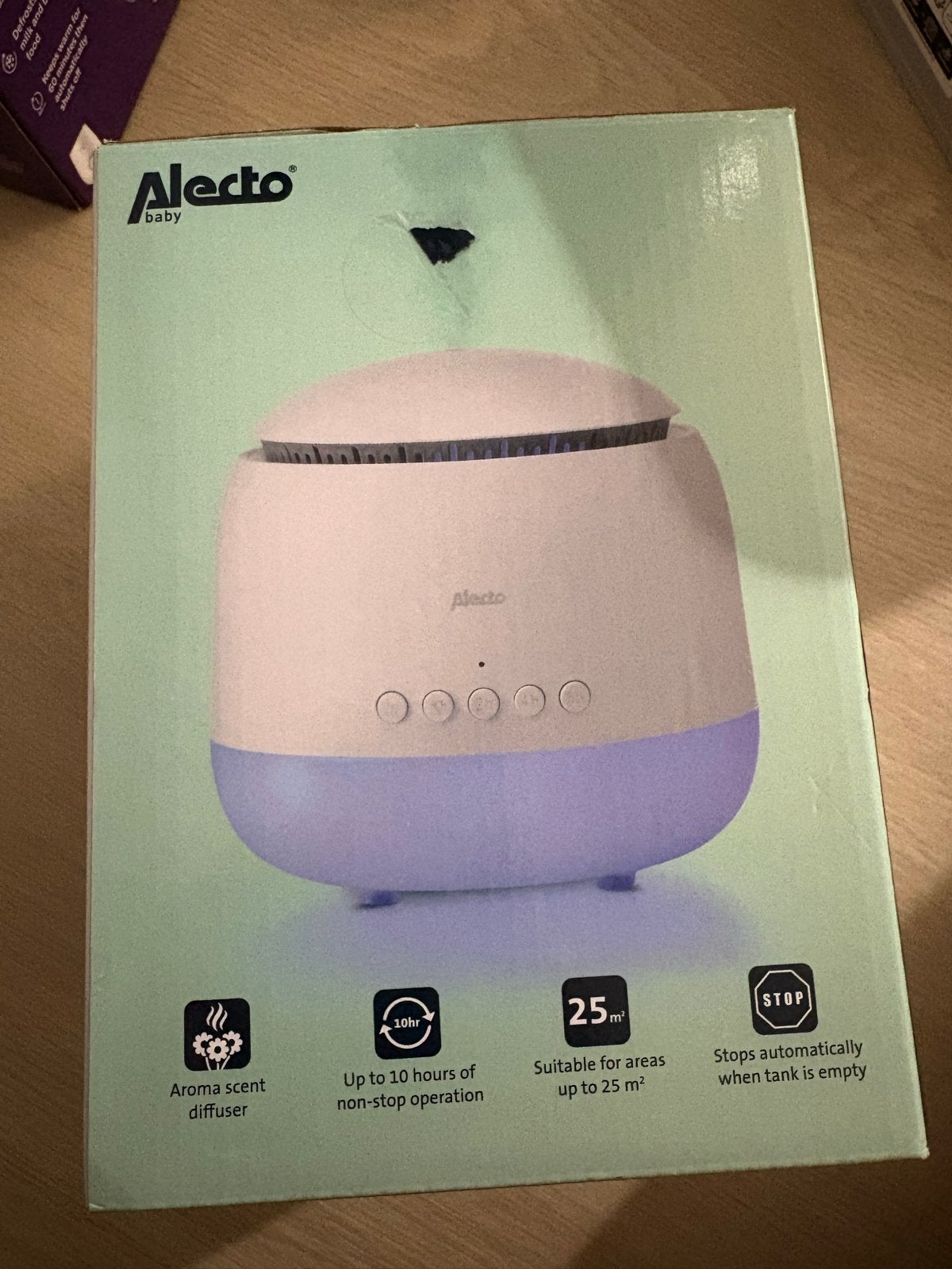 Alecto Baby Luchtbevochtiger & Aroma Diffuser BC23, Ophalen, Nieuw