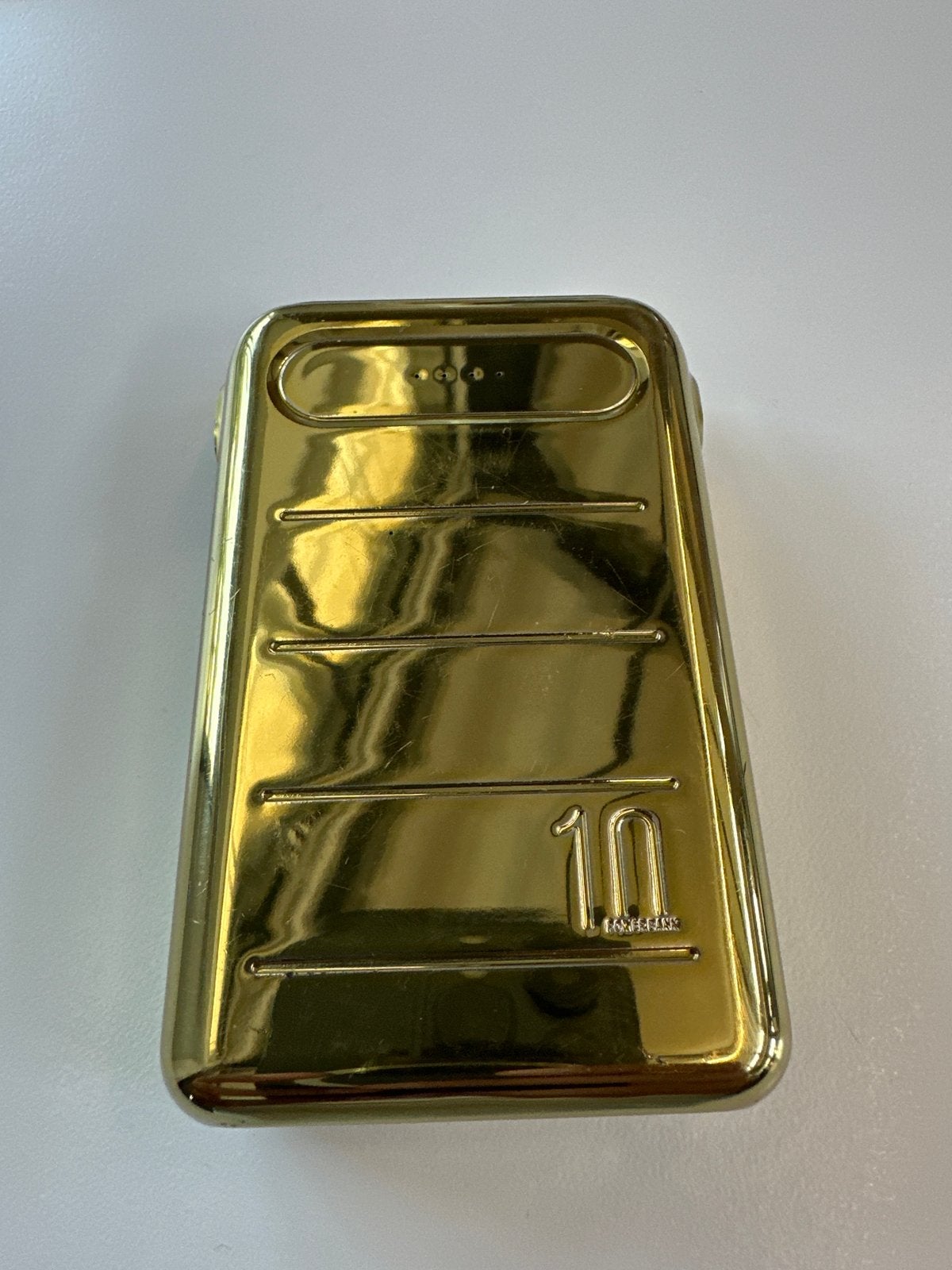 Gouden Powerbank 10000mAh - Draagbare Oplader, Ophalen of Verzenden, Zo goed als nieuw
