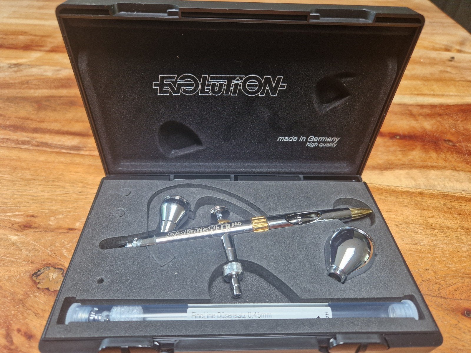 Harder & Steenbeck Evolution CRplus 2024 Airbrush, Ophalen of Verzenden, Zo goed als nieuw, Airbrush en Toebehoren