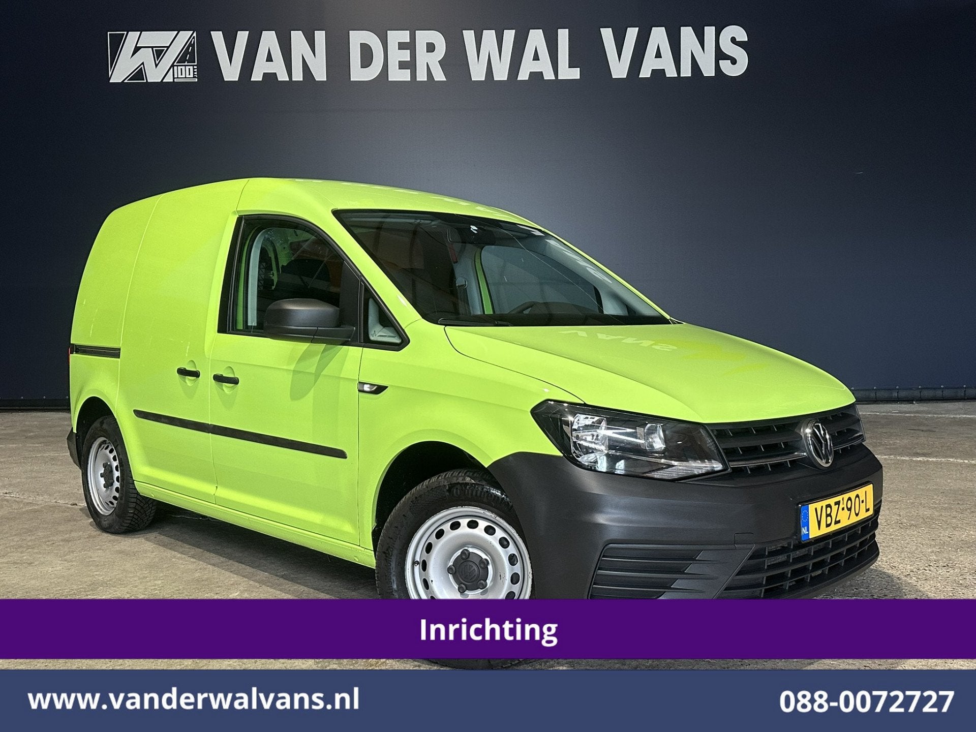 Volkswagen Caddy 2.0 TDI L1H1 Inrichting Euro6 Airco | Navig, Voorwielaandrijving, Dealer onderhouden, Stof, Gebruikt