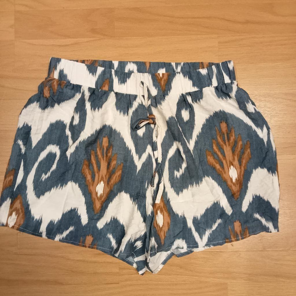 Nieuwe shorts Ikat elastische taille, Kleding | Dames, Overige kleuren, Kort, Maat 42/44 (L), Nieuw