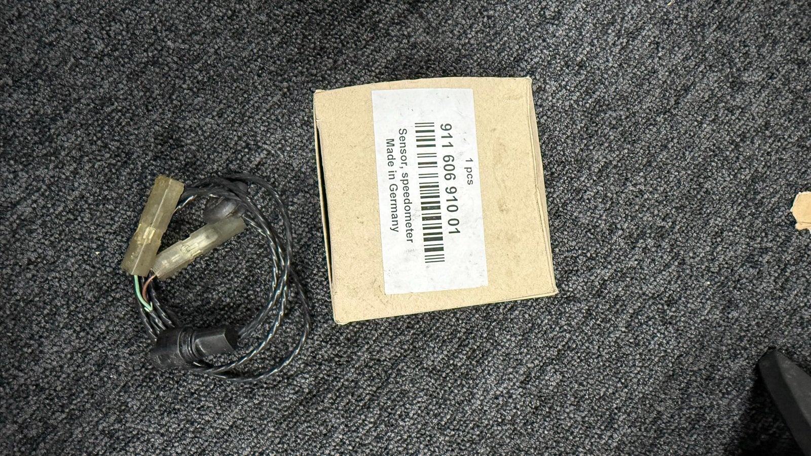 Porsche 911 snelheidsensor, Verzenden