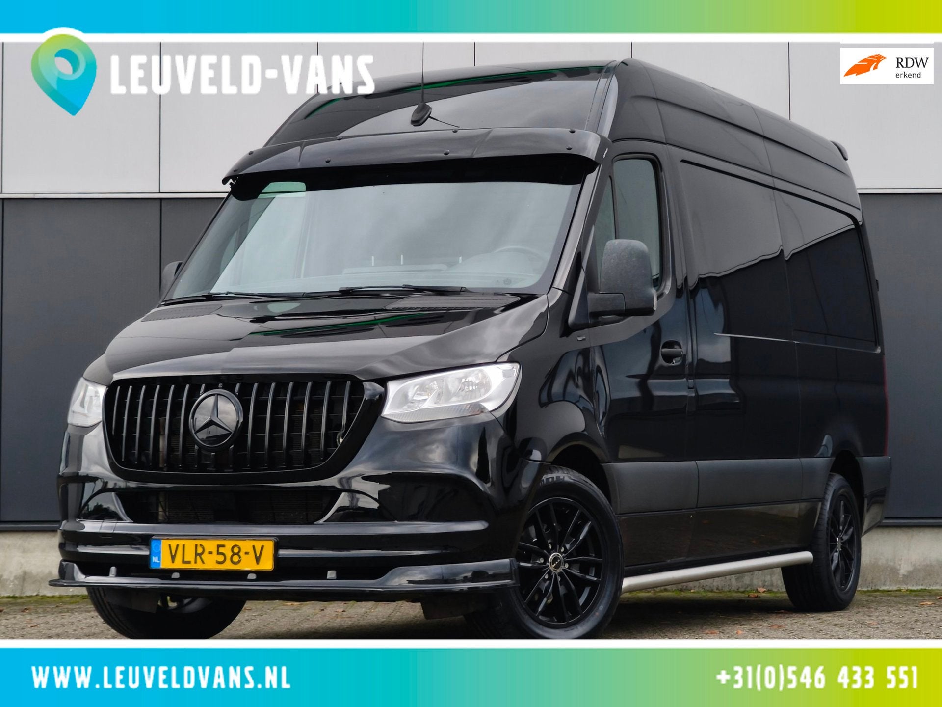 Mercedes Sprinter 317CDI 3500KG TREKHAAK BLACK EDITION M-BUX, 13 km/l, Achterwielaandrijving, Gebruikt, 4 cilinders