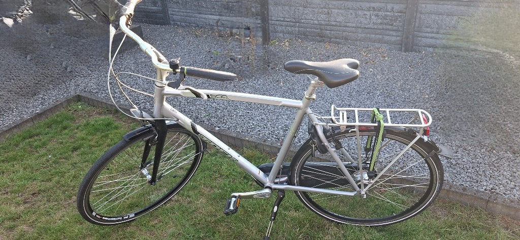 Fiets, merk Trek, framemaat 60, izgst €250, Fietsen en Brommers, Fietsen | Heren | Herenfietsen, Gebruikt, Velgrem, Versnellingen