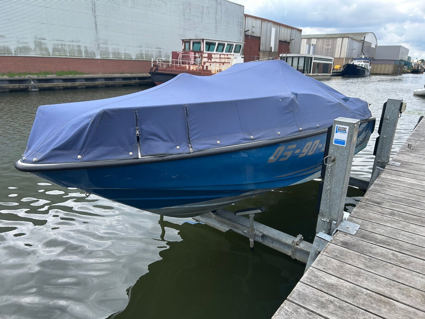 Quicksilver 500 Commander + Honda 90 PK + trailer, Watersport en Boten, Ophalen, Gebruikt, Afdekzeil, Buitenboordmotor