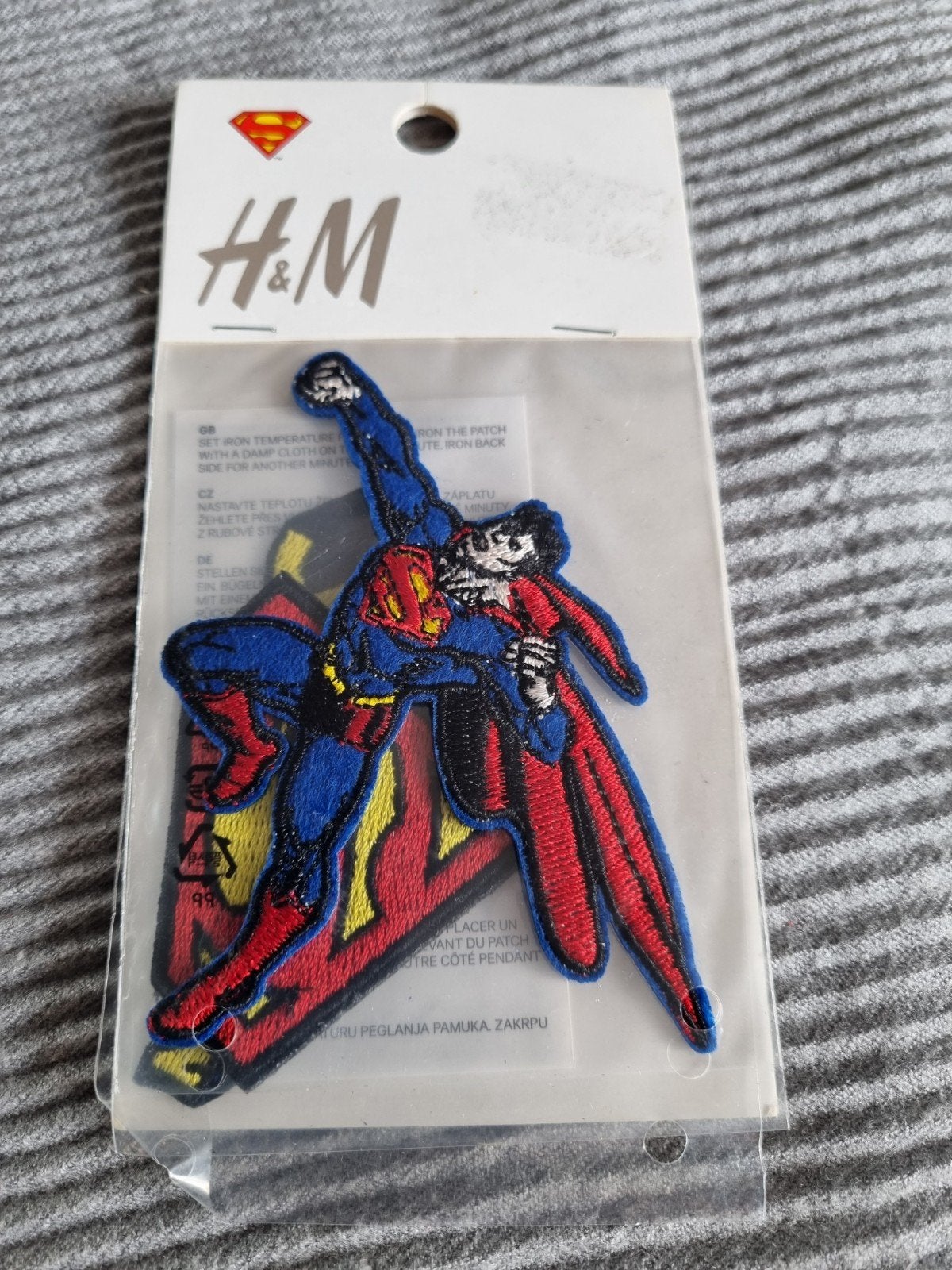 Superman H&M Strijkpatches - Set van 3, Ophalen of Verzenden, Nieuw, Strip of Tekenfilm