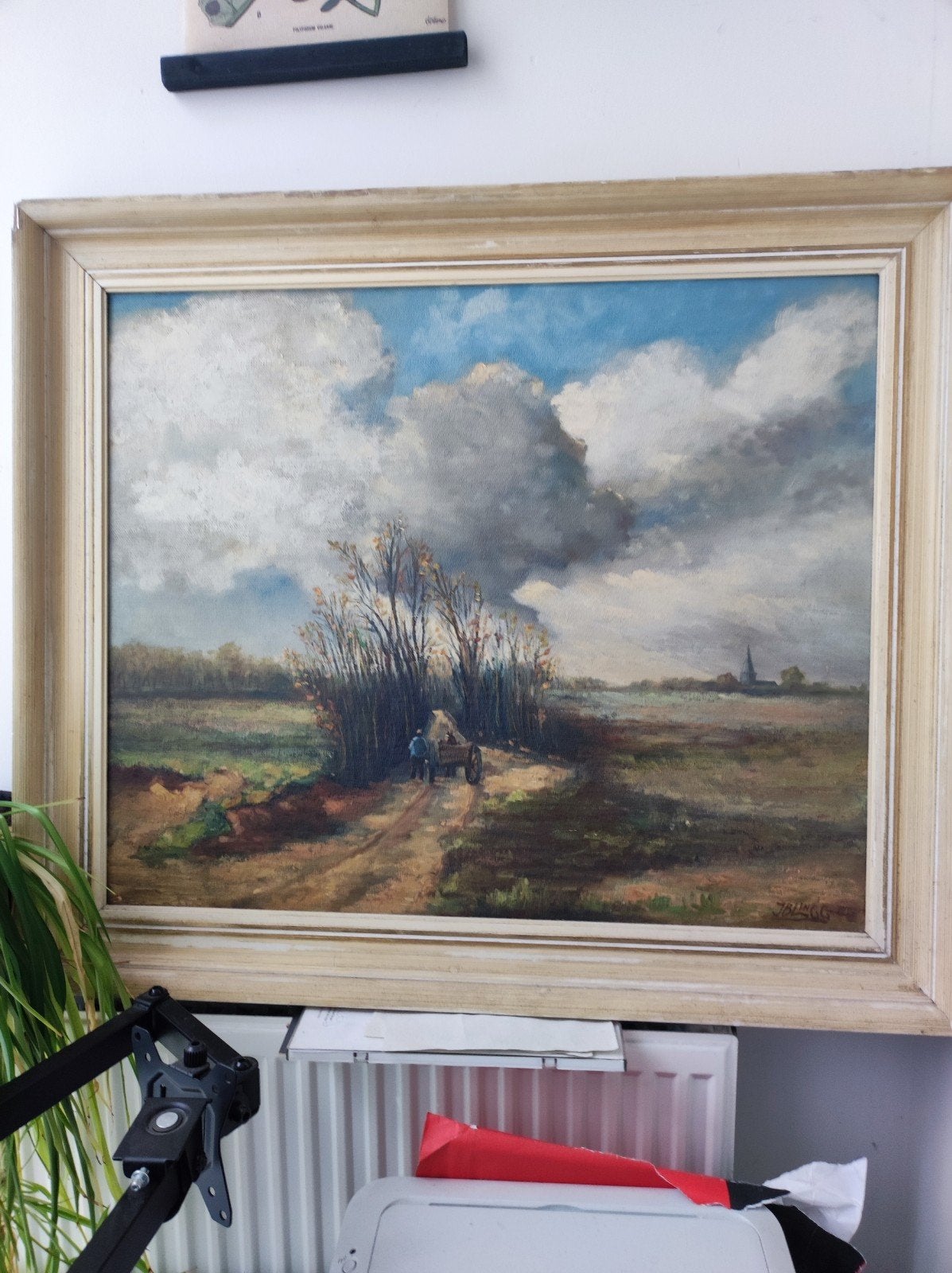 Olieverfschilderij, Ophalen of Verzenden