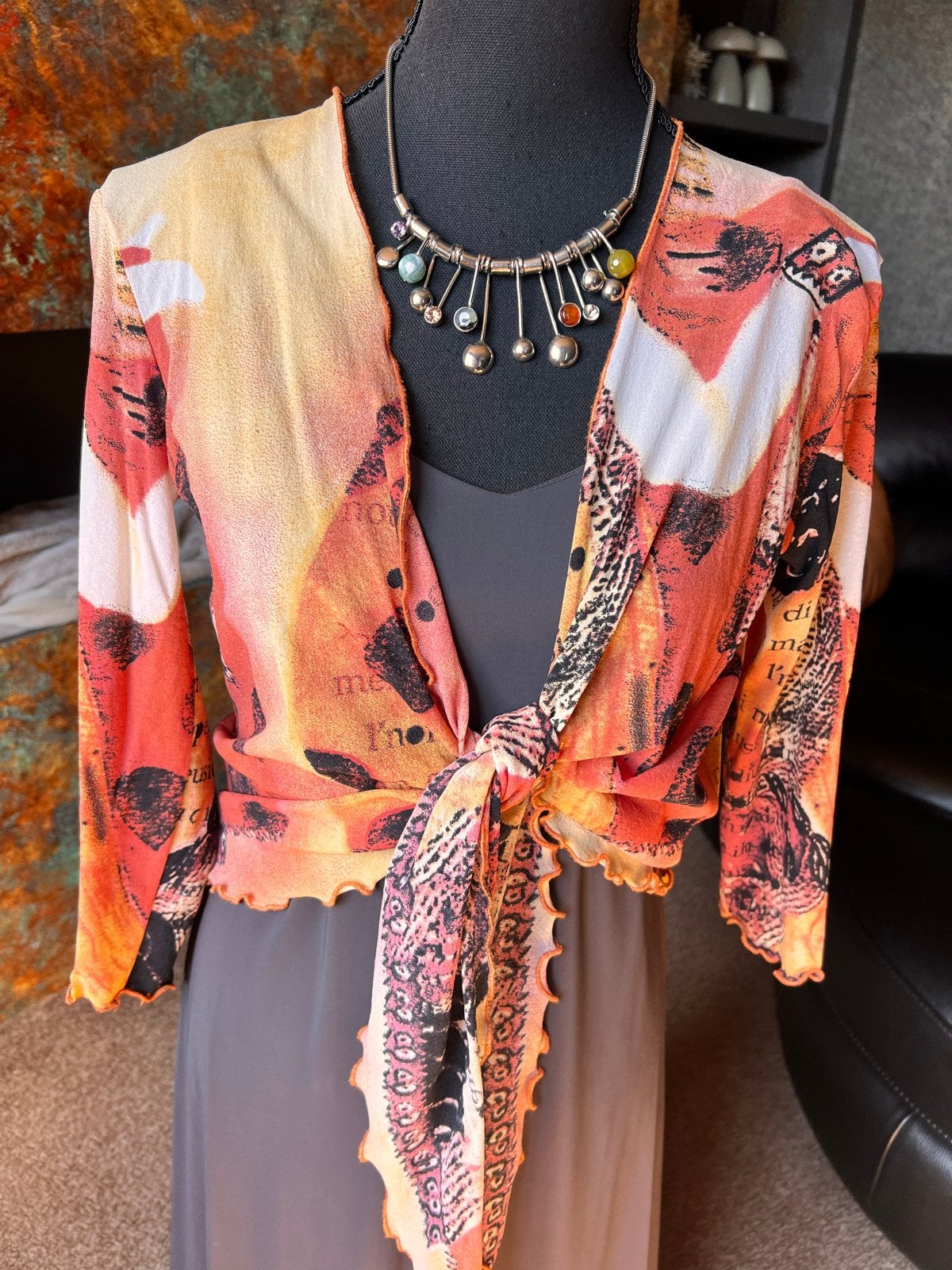 Bellissima bolero met driekwart mouwen maat M, Kleding | Dames, Truien en Vesten, Ophalen of Verzenden, Zo goed als nieuw, Maat 38/40 (M)