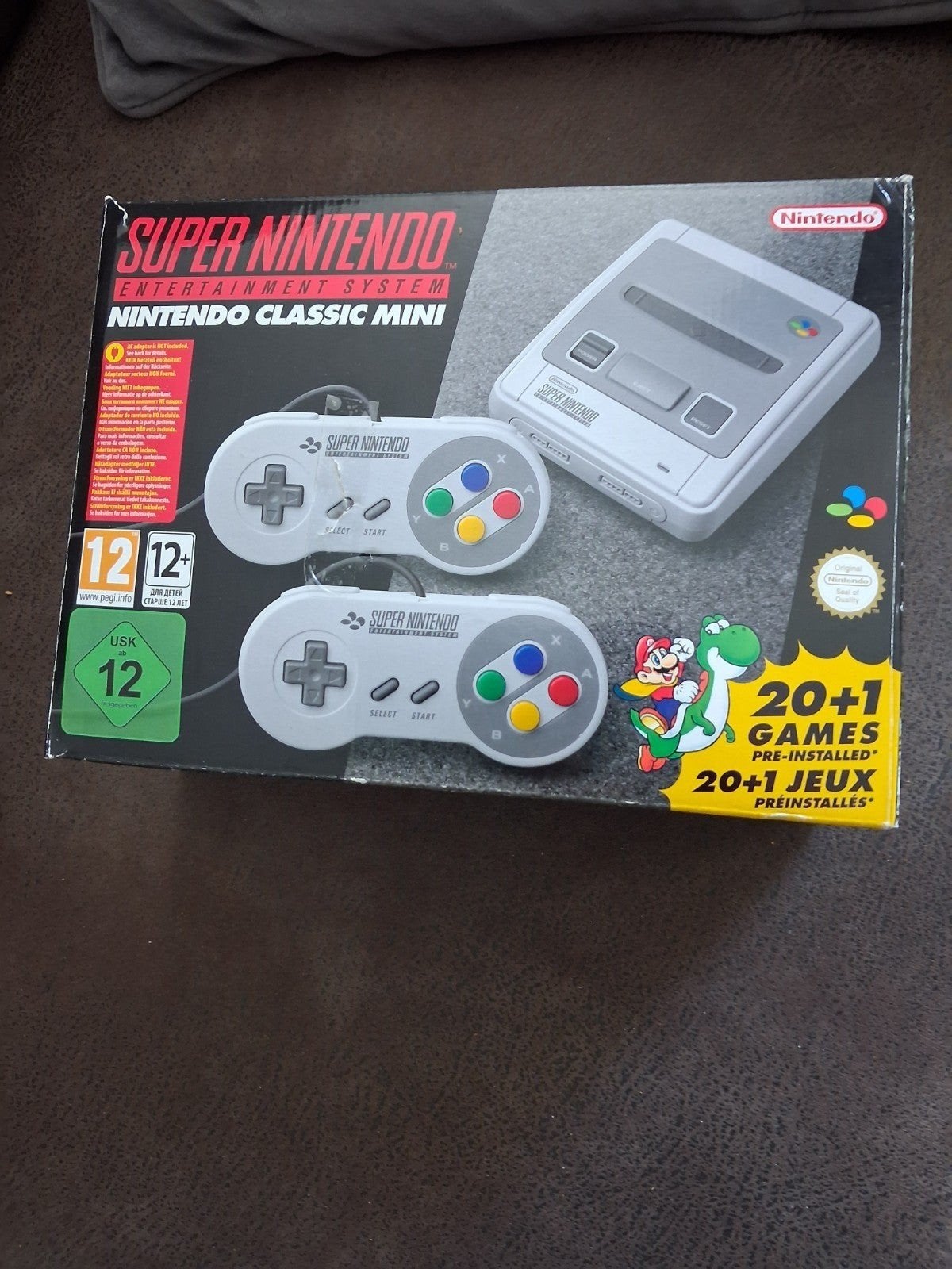 nintendo snes mini classic, Spelcomputers en Games, Ophalen, Zo goed als nieuw, Met 2 controllers, Met games