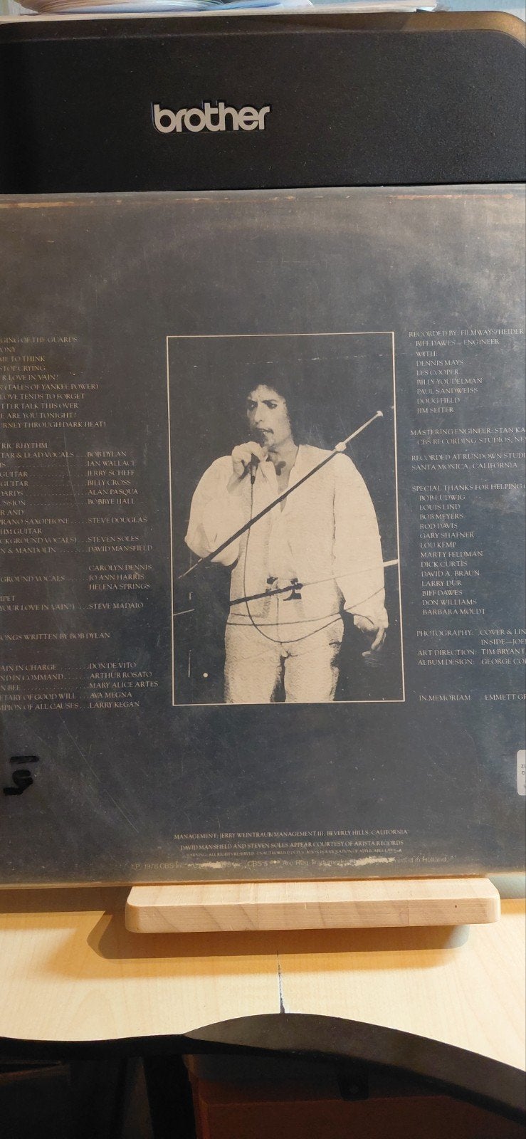 ELPEE BOB DYLAN , STREET LEGAL, Cd's en Dvd's, Beschermende buitenhoes, LP, Gebruikt, Pop