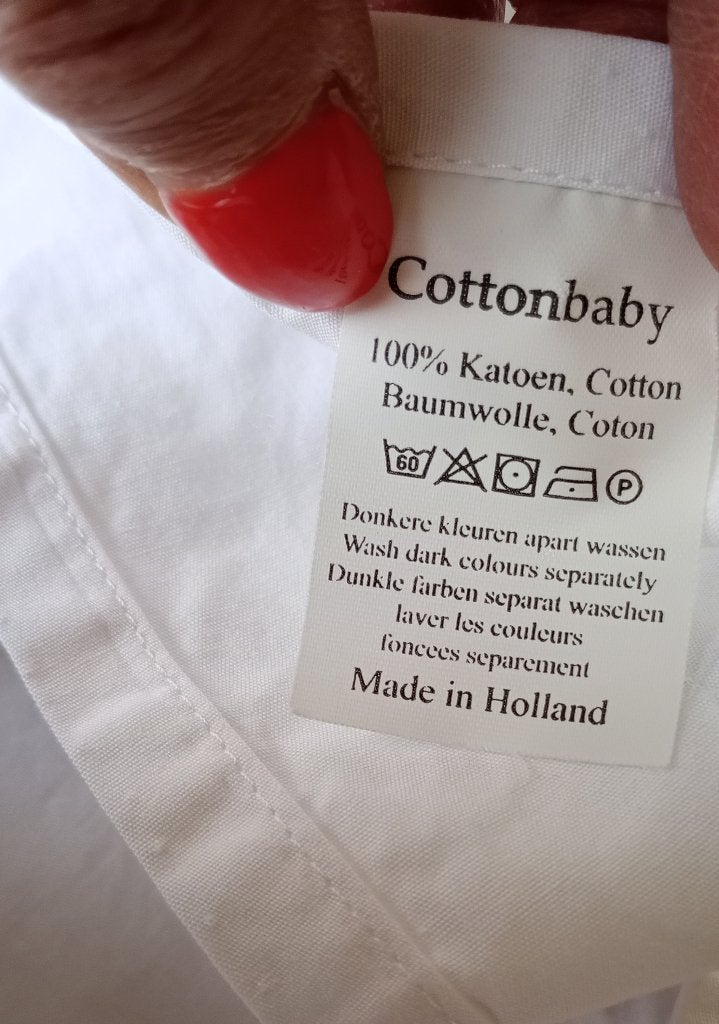Sale! lakentje superstaat, Jongetje of Meisje, Wit, Overige typen, Ophalen of Verzenden