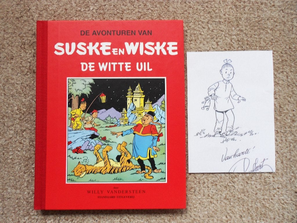 Suske en Wiske 9 - De Witte Uil - Klassiek + tek Paul Geerts, Boeken, Stripboeken, Willy Vandersteen, Eén stripboek, Nieuw, Ophalen of Verzenden